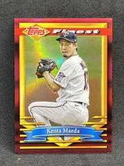Kenta Maeda [Red Refractor] Baseball Cards 2021 Topps Finest Flashbacks Prices