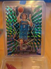 Josh Giddey [Green Swirl] Basketball Cards 2021 Panini Mosaic Prices