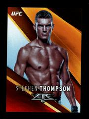 Stephen Thompson [Red] Ufc Cards 2017 Topps UFC Fire Prices