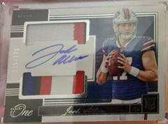 Josh Allen [Dual Patch Autograph] #51 Football Cards 2018 Panini One Prices