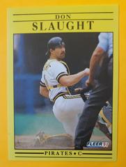 Don  Slaught #49 Baseball Cards 1991 Fleer Prices