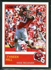 Tyreek Hill #4 Football Cards 2019 Panini Score Prices