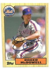Roger McDowell #FFARM Baseball Cards 2012 Topps Archives Fan Favorite Autographs Prices