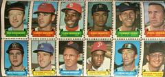 Lou Brock Baseball Cards 1969 Topps Stamps Prices
