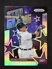 Miguel Cabrera [Silver Prizm] Baseball Cards 2022 Panini Prizm Star Gazing Prices
