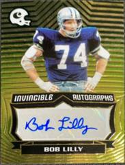 Bob Lilly [Gold] Football Cards 2021 Panini Chronicles Invincible Autographs Prices