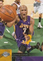 Lamar Odom #81 Basketball Cards 2009 Upper Deck Prices