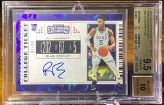 RJ Barrett [Autograph Cracked Ice] Basketball Cards 2019 Panini Contenders Draft Picks Prices