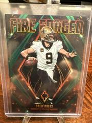 Drew Brees [Green] Football Cards 2022 Panini Phoenix Fire Forged Prices