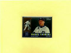 Miguel Cabrera #C53 Baseball Cards 2009 Topps Heritage Chrome Prices
