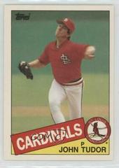 John Tudor #124T Baseball Cards 1985 Topps Traded Prices