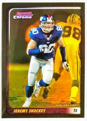 Jeremy Shockey [Gold Refractor] Football Cards 2003 Bowman Chrome Prices