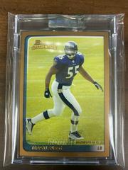 Terrell Suggs [Gold] #140 Football Cards 2003 Bowman Prices