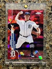 Jordan Zimmermann [Red Refractor] #294 Baseball Cards 2020 Topps Chrome Sapphire Prices