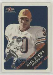 Mike Brown [Glossy] Football Cards 2000 Fleer Prices