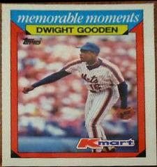 Dwight Gooden Baseball Cards 1988 Kmart Prices