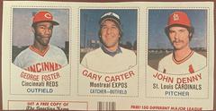 Carter, Denny, Foster [Hand Cut Panel] Baseball Cards 1977 Hostess Prices