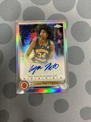 Ayanna Patterson Basketball Cards 2022 Topps Chrome McDonald's All-American Autographs Prices