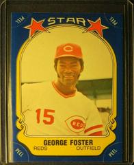 George Foster Baseball Cards 1981 Fleer Star Stickers Prices