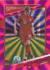Martin Odegaard [Pink Laser] Soccer Cards 2021 Panini Donruss Road to Qatar Prices