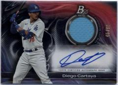 Diego Cartaya Baseball Cards 2023 Bowman Platinum Pieces Autograph Relics Prices