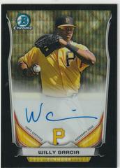 Yimi Garcia [Black Wave Refractor] Baseball Cards 2014 Bowman Chrome Autograph Prospects Prices