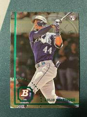 Julio Rodriguez Baseball Cards 2022 Bowman Heritage Foil Variation Prices