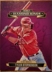Tyler Stephenson #DDK-CR Baseball Cards 2021 Panini Diamond Kings Debut Prices