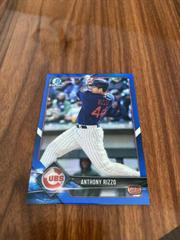 Anthony Rizzo [Blue Refractor] #6 Baseball Cards 2018 Bowman Chrome Prices