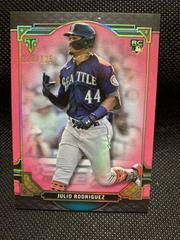 Julio Rodriguez [Tourmaline] #74 Baseball Cards 2022 Topps Triple Threads Prices