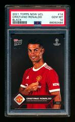 Cristiano Ronaldo [Black] Soccer Cards 2021 Topps Now UEFA Champions League Prices