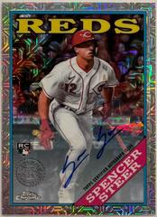 Spencer Steer [Autograph] #2T88C-82 Baseball Cards 2023 Topps Series 2 1988 Chrome Prices