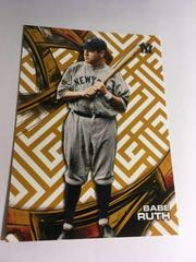 Babe Ruth [5X7 Gold] Baseball Cards 2016 Topps High Tek Prices