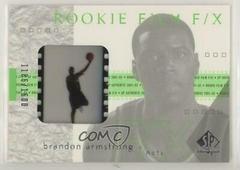 Brandon Armstrong Rookie Film Basketball Cards 2001 SP Authentic Prices