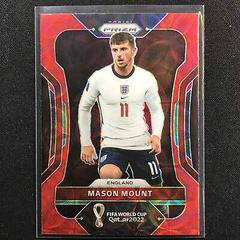 Mason Mount [Choice Red] Soccer Cards 2022 Panini Prizm World Cup Prices
