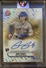 Brett Baty [Gold] #PA-BB Baseball Cards 2023 Topps Pristine Autographs Prices
