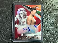 The Miz [Red Autograph] Wrestling Cards 2021 Topps Finest WWE Legacies Prices