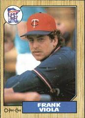 Frank Viola #310 Baseball Cards 1987 O Pee Chee Prices