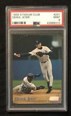Derek Jeter #241 Baseball Cards 1998 Stadium Club Prices