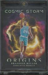 Brandon Miller [Gold] #19 Basketball Cards 2023 Panini Origins Cosmic Storm Prices