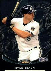 Ryan Braun #4 Baseball Cards 2010 Finest Prices