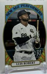 Luis Robert #NAP-1 Baseball Cards 2021 Topps Heritage New Age Performers Prices
