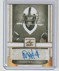 Mario Williams [Gold Spectrum] #PA-MW1 Football Cards 2022 Leaf Ultimate Draft Portrait Autographs Prices