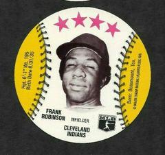 Frank Robinson Baseball Cards 1976 Isaly's Sweet William Disc Prices