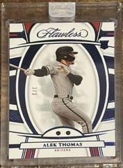 Alek Thomas [Sapphire] #55 Baseball Cards 2022 Panini Flawless Prices