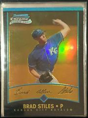 Brad Stiles [Gold Refractor] Baseball Cards 2001 Bowman Chrome Gold Prices