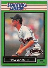 Will Clark Baseball Cards 1989 Kenner Starting Lineup Prices