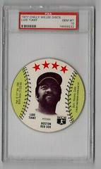 Luis Tiant Baseball Cards 1977 Chilly Willee Discs Prices