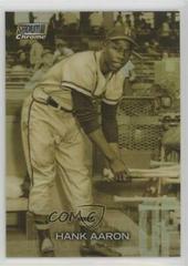 Hank Aaron [Gold Minted] #SCC-223 Baseball Cards 2018 Stadium Club Chrome Prices