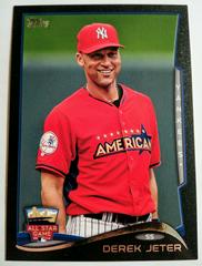 Derek Jeter [Black] Baseball Cards 2014 Topps Update Prices